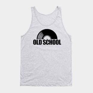 Old School Vinyl Record Tank Top